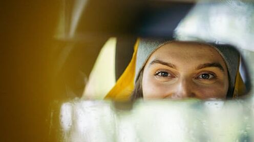 Use mirrors and blind spot checks effectively