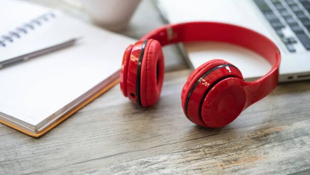 Laptops or desktops with built-in or external microphones